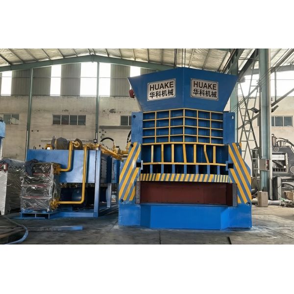 630 Ton Scrap Metal Box Shear for Recycling Yards and Structural Steel Scrap Processing