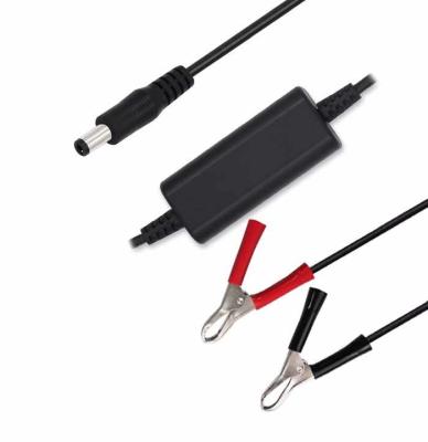 USB Female or Micro USB (Right-Angle) to Alligator Clip / Tinned Wire /Terminal Step-Up Cable 5V to 9V/12V Power Booster for DIY