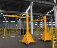 Cable-estacionado manual Jib grúa giratoria Jib 125kg con elevador eléctrico