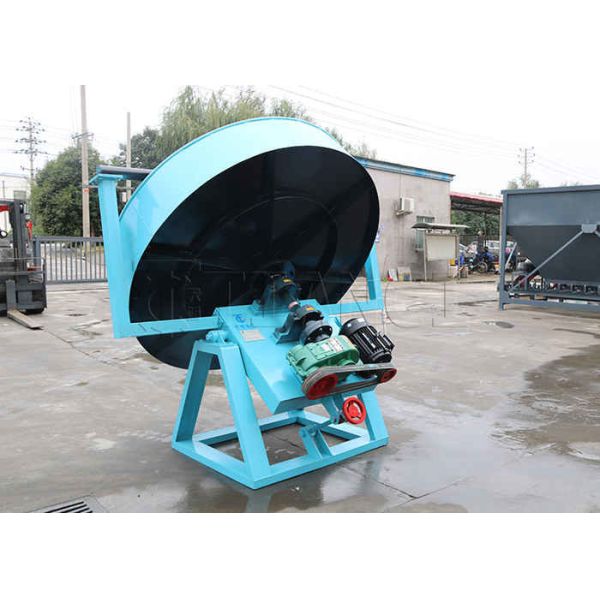 Poultry Fertilizer Pellets Pan Granulator Organic Fertilizer Making Machine
