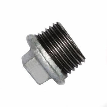 BSI DIN Female Galvanized Pipe Fitting Plug BSPP Threaded Conduit Plug Lightweight