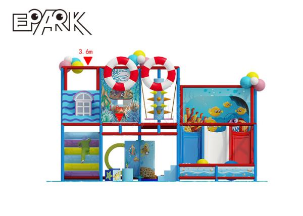 Customized indoor children naughty castle large playground equipment children amusement park