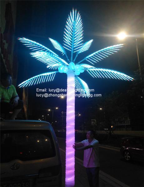 remote control led palm tree light