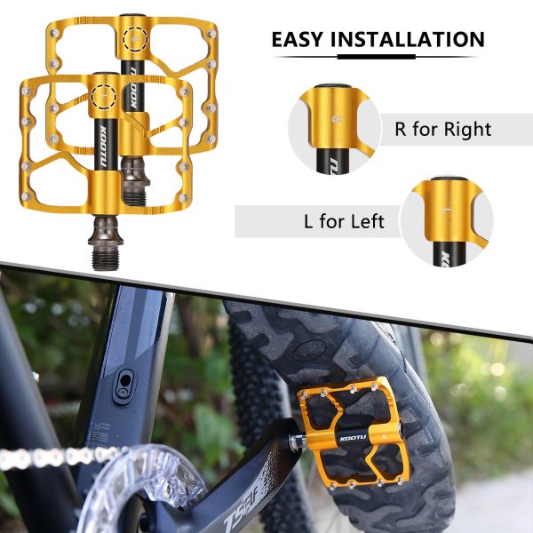 Ultralight Bike And Cycle Accessories Pedals 230g Universal