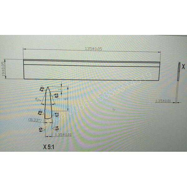Widia цементировало карбид вольфрама обнажает нож резца лезвий вырезывания стеклоткани деревянный