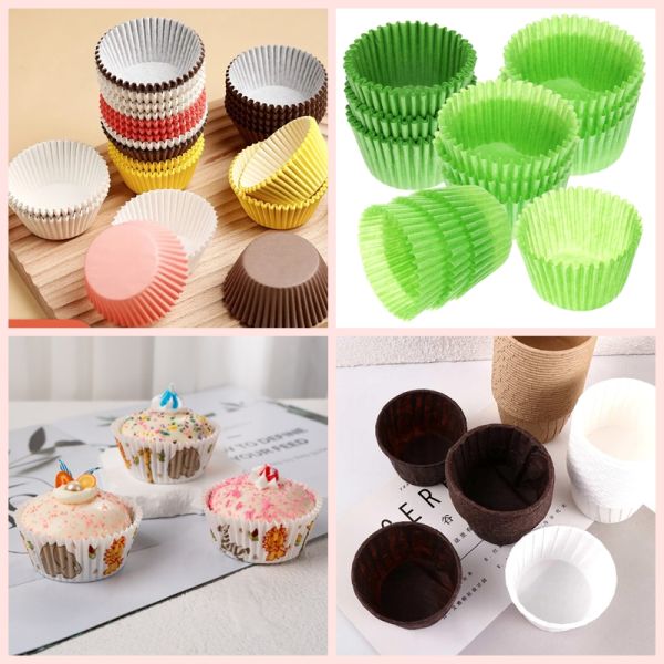 40g Cupcake Mould Paper Cupcake Liner Paper For Muffin Holder 40г Бумага для формы кексов, бумага для подкладки кексов для держателя кексов