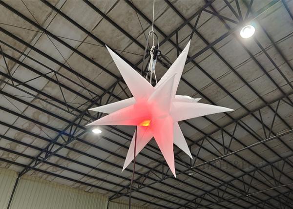 Lampes étoiles gonflables personnalisées adaptées à la décoration d'ambiance pour fêtes, mariages et événements
