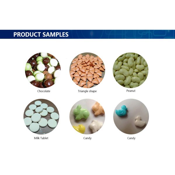 Мини лакировочная машина фильма нержавеющей стали, эффективная лакировочная машина сахара