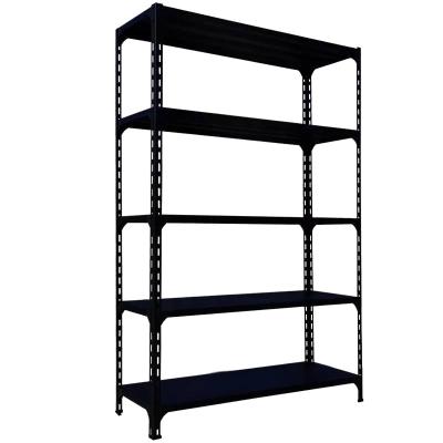 Light Duty Boltless Shelving Angle Steel Rack 100kg Capacity