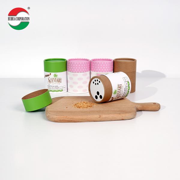 Tubes en carton kraft imprimés sur mesure pour emballage en poudre