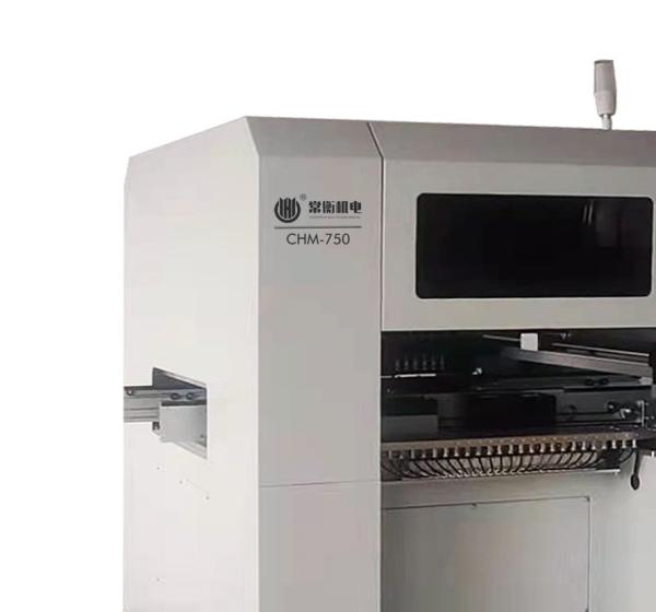 50 Feeder Stacks High Speed 15000cph SMT Mounter Machine White