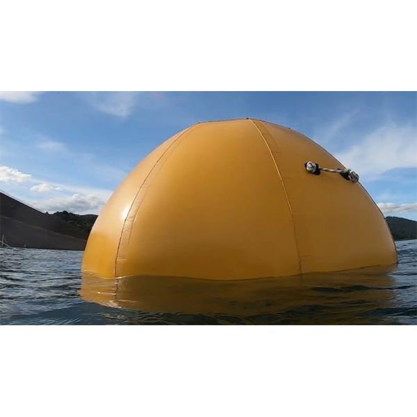 Marine Salvage Airbags with 1-100 Tons Buoyancy Made from PVC Coated Polyester Fabric Compliant with IMCA D016 Standard
