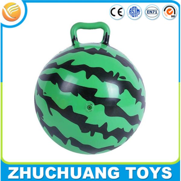 wholesale full print kids toys space hopper watermelon ball