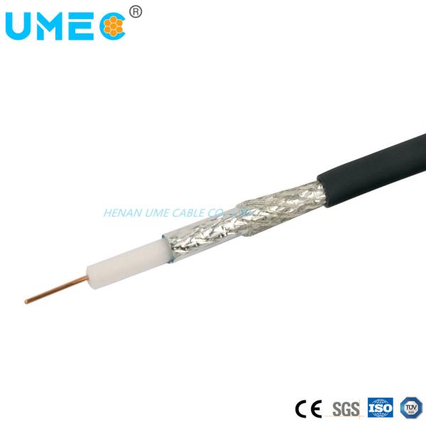 Cabos de vídeo de CCTV coaxial com energia Rg 58