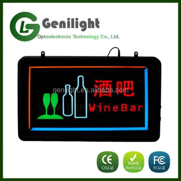 LED Neon Light Sign for Bars and Pubs Cold Beer Sold Here Power Supply Adaptor 25 C