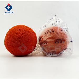 Orange Medium Soft Concrete Pump Pipe Cleaning Ball DN125