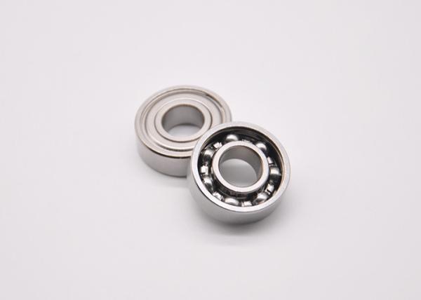 Dental Handpiece Single Row Ball Bearing Silver Color Rolling Element Bearing