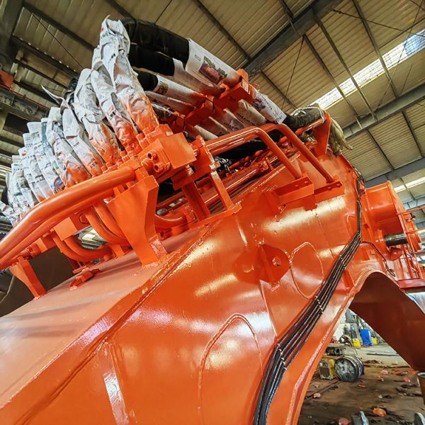 CE Antiwear 18 Meters Excavator Long Arm , OEM ODM Excavator Long Reach Boom 20-50ton for PC120 CAT320