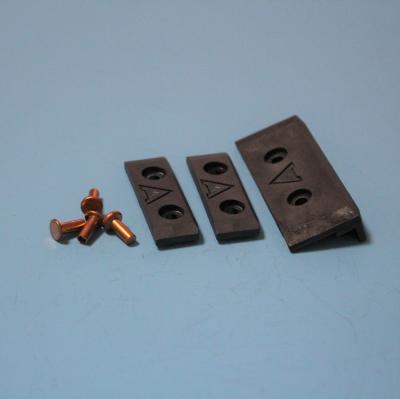 Textile Machinery Components Artos Stenter Sliding Pad Carbon Peek Pad A Set Including Copper Rivet