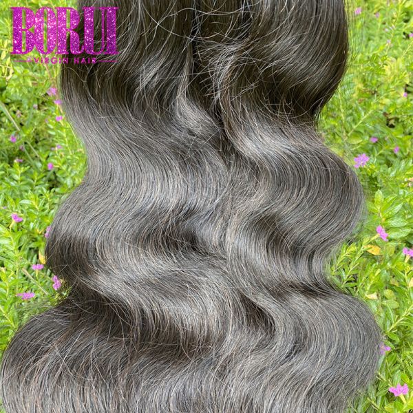 10A Cuticle Aligned Hair , Raw Virgin Human Peruvian Malaysian Hair Smooth