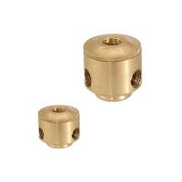 Pièces métalliques usinées à la CNC de précision Pièces usinées en laiton micro avec surface de brossage