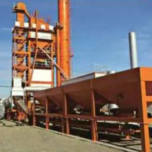 LB2000 Stationary Asphalt Batch Mix Plant For Road Construction Projects