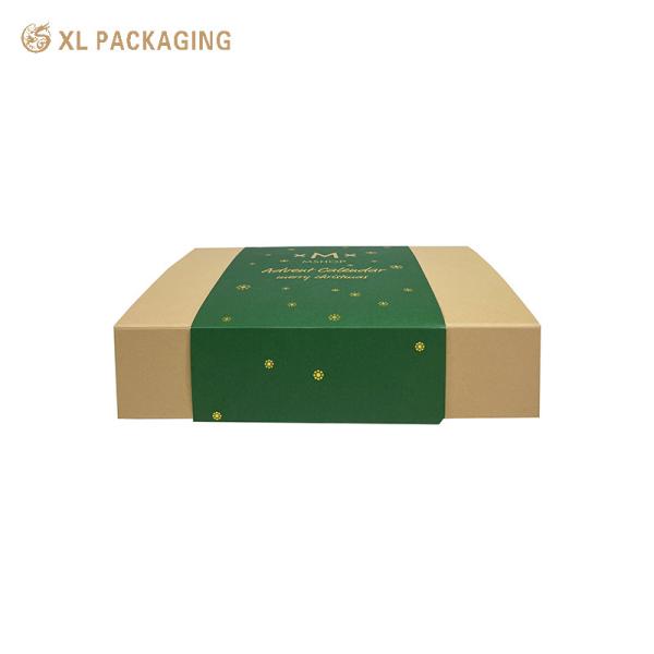XL Packaging Custom Packaging Factory Ribbon Closure Collapsible Foldable Paper Boxes For Cosmetic Facial Cleanser Makeup Tools
