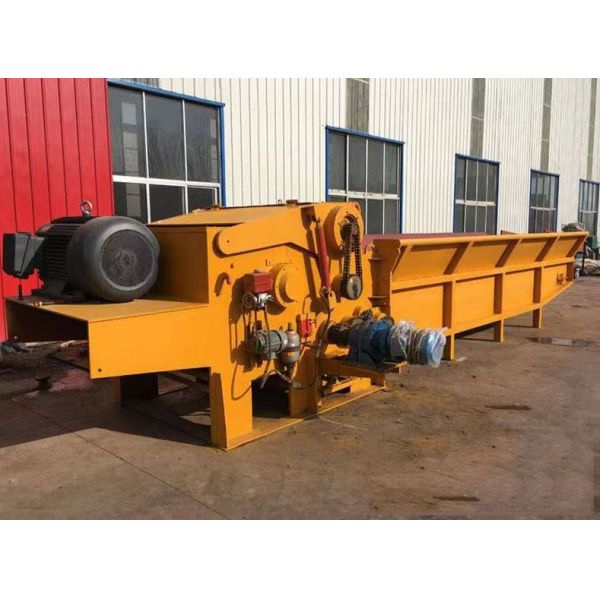 15-25t/H Wood Log Chipping Shredder sawdust making machine Crusher Horizontal Tree Branch Log Drum Wood Chipper Machine