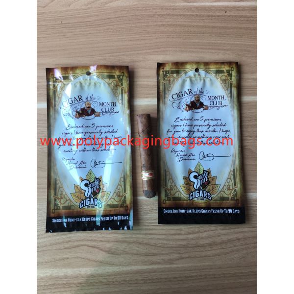 Молния моды Moisturizing свежий полиэтиленовый пакет сигареты с прозрачным окном