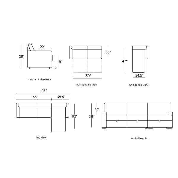 Manufacturer Wholesale price Modern Simple style living room sofa Design Fabric 2 Seater w/pull out sofa bed popular