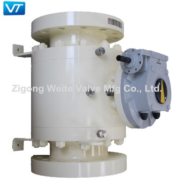 Clapet bidirectionel monté par tourillon de forge en acier de joint ascendant de