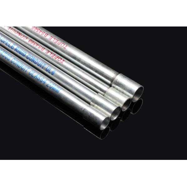 Electrical Metal Conduit Galvanized Steel BS4568 Tube GI Pipe