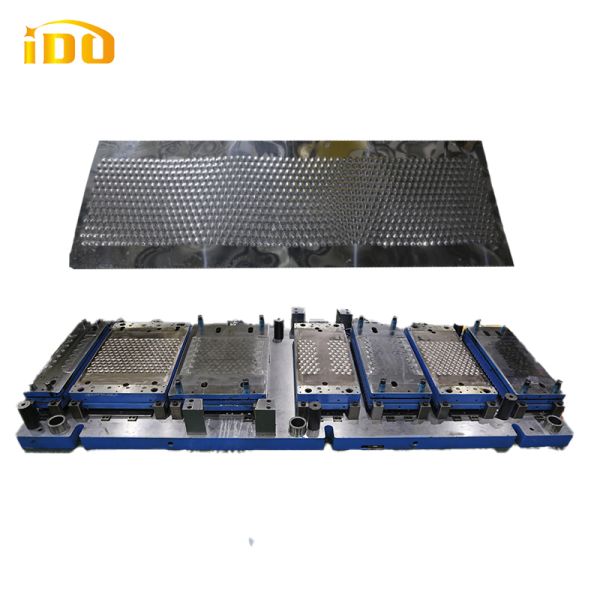 Long Life Progressive Stamping Die with 1,000,000 Shots and 600T Tonnage for CNC Machined Laundry Machine Drum Parts