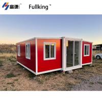 Maison de conteneurs expandable de 20 pieds avec tube en acier + panneau sandwich