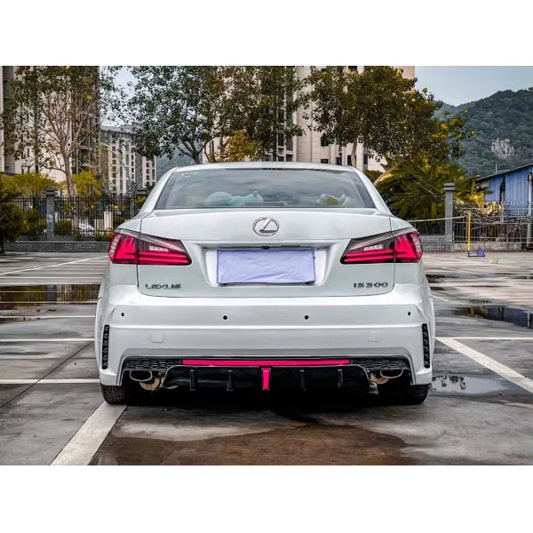 New Arrivals Injection pp Body Kit Rear Bumper Upgrade Phantom Style Car Bumper for Lexus IS250 IS300 2006-2012