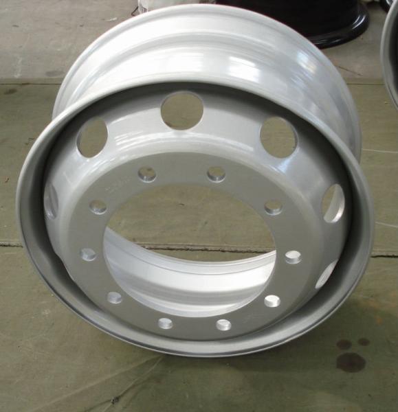 Customizable  China Steel Wheel : 22.5*9.00 Steel Rim Wheel and Tubeless Wheel  Lightweight Wheel