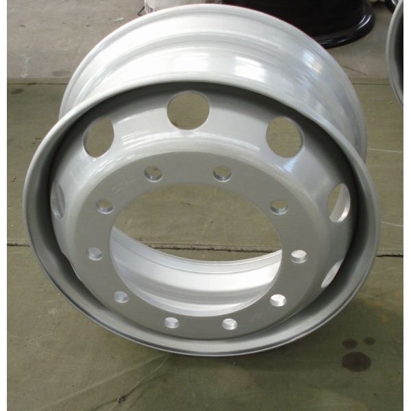 Customizable  China Steel Wheel : 22.5*9.00 Steel Rim Wheel and Tubeless Wheel  Lightweight Wheel