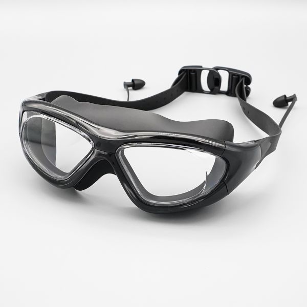 Anti Reflective Adult Swimming Goggles With PC Material And Silicone Comfort Fit