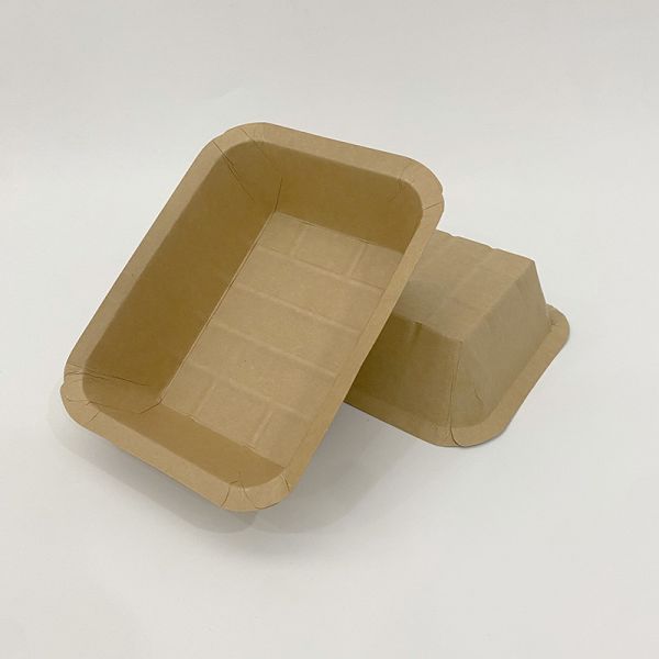 250 гм коричневые тарелки для продуктов питания, компостируемая PE покрытие тарелка для бумаги для быстрого питания