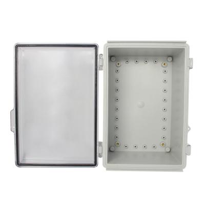280x190x140mm / 11.02x7.48x5.51 Hinged Lid Plastic NEMA Boxes with Stainless Steel Latch