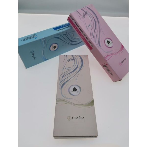 Прозрачный натрий Хялуронате заполнителя 24мг Чин Хялуроник кислоты губ Фосйдерм