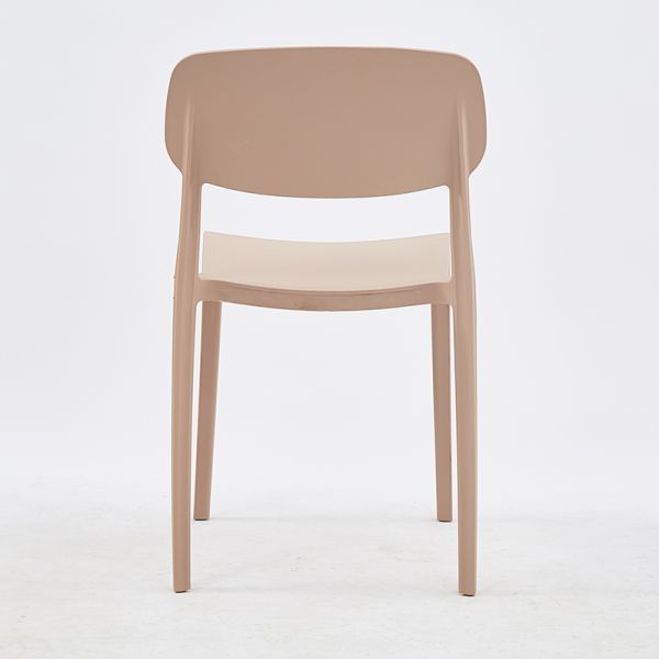 Embalaje de correos Y Jardín apilable Restaurante Colores de plástico Sillones para comedor Muebles de comedor