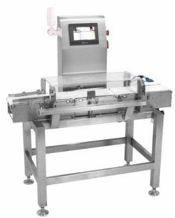 High Speed Conveyor Weight Checker With Light And Sound Alarm 2 Years Warranty