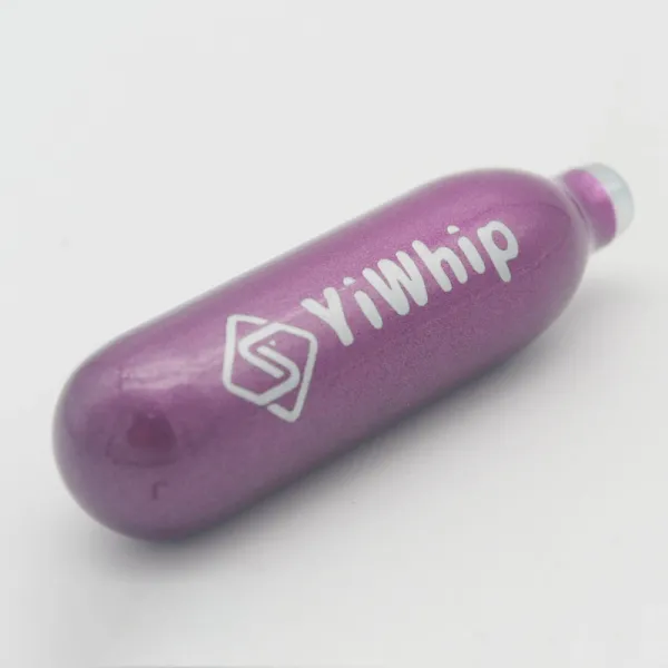 Purple 8g Cream Charger Food Grade Whip For Cream Products