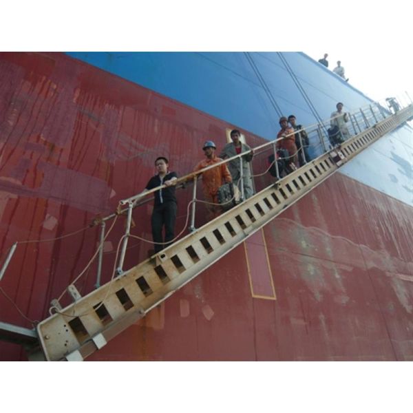 DNV BV ABS approve Marine Aluminum Accommodation Ladder For Ship