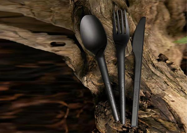 Eco Friendly Biodegradable Cornstarch Utensil Knife Fork Spoon