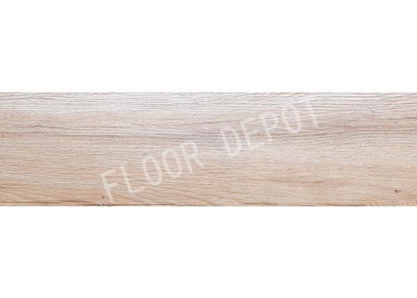 DIY Vinyl Tile PVC Flooring Wood Grain Embossed 2mm Thickness Glue Down