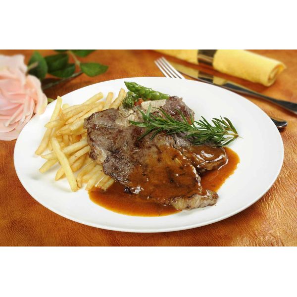 Sturdy Ceramic Chafing Dish , White Porcelain Tableware Standard 10