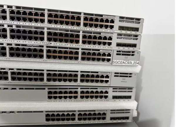10/100/1000Mbps Transmission Rate Cisco Catalyst 9200 C9300-48P-E Gigabit Ethernet Switch with 48-Port PoE and QoS Function