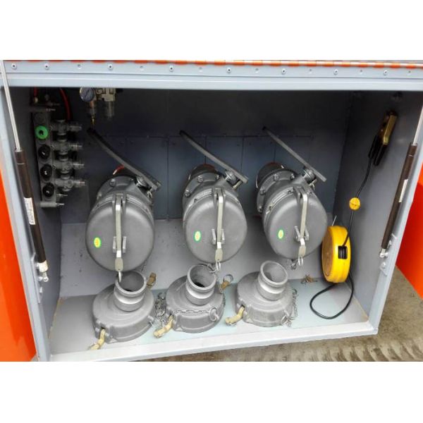 Сильный трейлер хранения топлива тела танкера емкость 45000 литров для перехода бензина